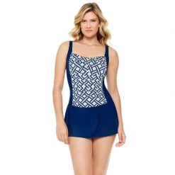 PENBROOKE Women's Below Deck Skater One-Piece Swimsuit