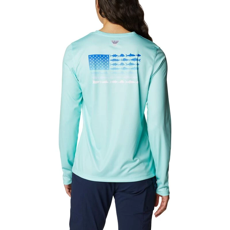 COLUMBIA Women's Tidal Tee™ PFG Fish Flag Shirt 2 COLUMBIA Women's Tidal Tee™ PFG Fish Flag Shirt - Image 2