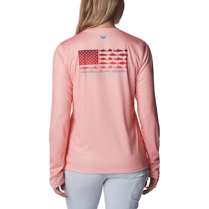 COLUMBIA Women's Tidal Tee™ PFG Fish Flag Shirt 3 COLUMBIA Women's Tidal Tee™ PFG Fish Flag Shirt - Image 3