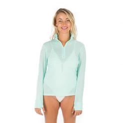 HIHO Women's Zip Front Shirt