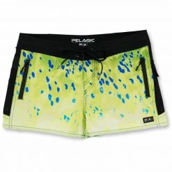 PELAGIC Women's Ocean Master Fishing Board Shorts -Women’s Clothing, Shoes & Accessories Official Shop P020201380 GREEN 1500.19072021123030