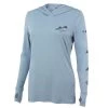 PELAGIC Women's Gyotaku Ultratek Hooded Shirt