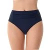 PENBROOKE Women's Shirred High-Waisted Bikini Bottoms
