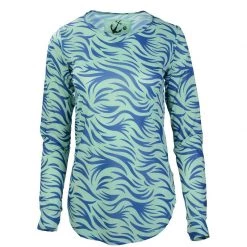 HIHO Women's Suntek Exuma Shirt -Women’s Clothing, Shoes & Accessories Official Shop P020334348 WIND ARUBA BLUE
