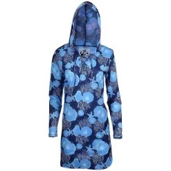 HIHO Women's Maricel Dress 6 HIHO Women's Maricel Dress -Women’s Clothing, Shoes & Accessories Official Shop P020334389 DARK BLUE UNDERWATER 1500.01092021110049