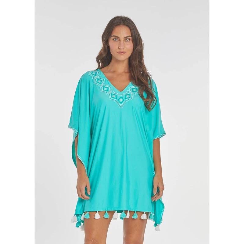 CABANA LIFE Women's Embroidered Cover-Up 2 CABANA LIFE Women's Embroidered Cover-Up - Image 2