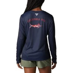 COLUMBIA Women's Fill-O-Print Fish Tidal PFG™ Shirt