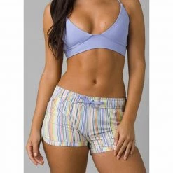PRANA Women's Mariya Shorts -Women’s Clothing, Shoes & Accessories Official Shop P020379558 MULTI STRIPE