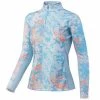 HUK Women's Icon X Tide Change 1/4 Zip