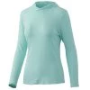 HUK Women's Waypoint Hooded Shirt