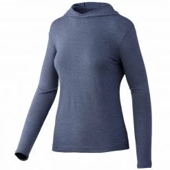 HUK Women's Waypoint Hooded Shirt 5 HUK Women's Waypoint Hooded Shirt -Women’s Clothing, Shoes & Accessories Official Shop P020425120 SARGASSO SEA