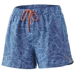 HUK Women's Pursuit Linear Leaf Shorts