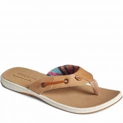 SPERRY Women's Seafish Harmony Flip-Flop Sandals -Women’s Clothing, Shoes & Accessories Official Shop P020434288 TAN 1500.15122021101210