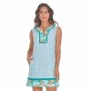 CABANA LIFE Women's Fringe Tunic Dress
