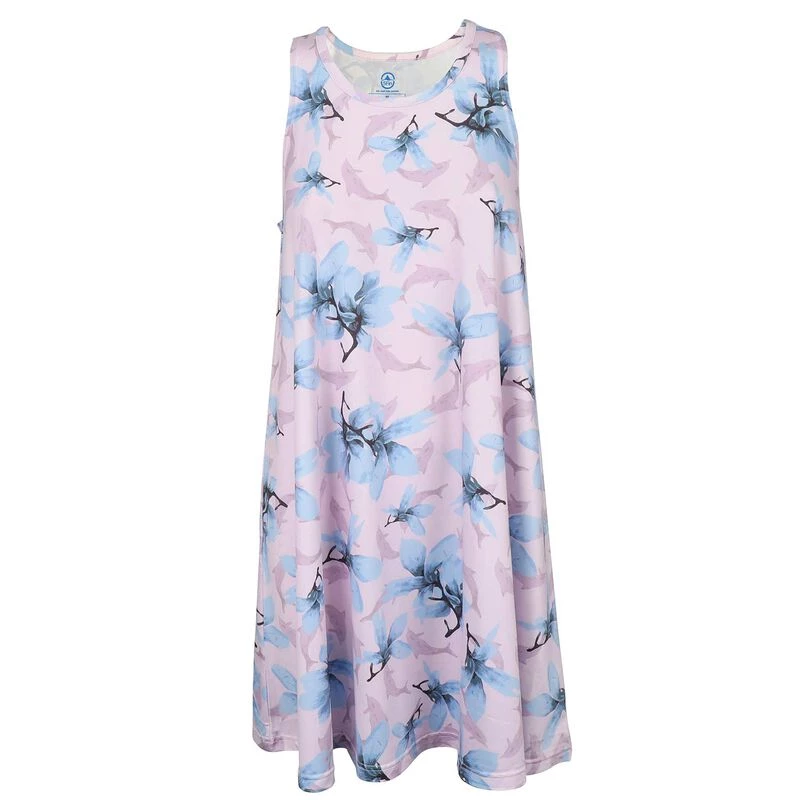 5FIN BY AFTCO Women's Dolphin Floral Dress 2 5FIN BY AFTCO Women's Dolphin Floral Dress - Image 2