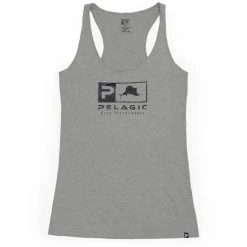 PELAGIC Women's Fish Camo Tank Top