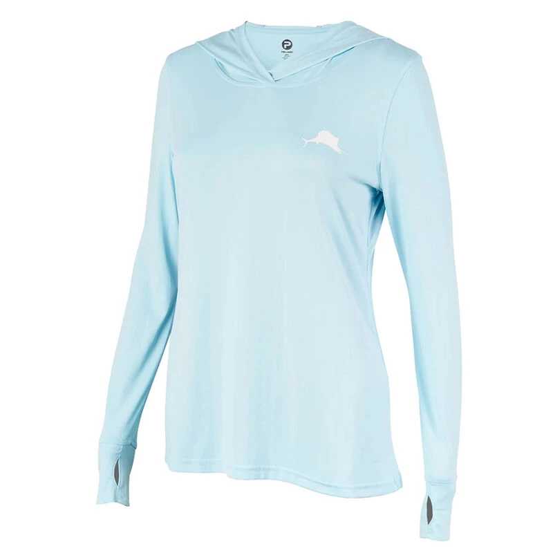 PELAGIC Women's Aquatek Hooded Shirt 2 PELAGIC Women's Aquatek Hooded Shirt - Image 2