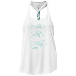 SCALES Women's Love The Locals Pro Performance Tank Top