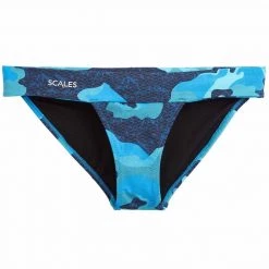 Women's Scales Camo Banded Bottom AC Hipster Bikini Bottoms
