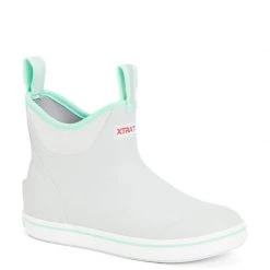 XTRATUF Women's 6" Ankle Deck Boots 25 XTRATUF Women's 6" Ankle Deck Boots -Women’s Clothing, Shoes & Accessories Official Shop P020487104 GRAY