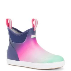 XTRATUF Women's 6" Ankle Deck Boots 35 XTRATUF Women's 6" Ankle Deck Boots -Women’s Clothing, Shoes & Accessories Official Shop P020487104 PURPLE AURORA