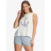 ROXY Women's Plumeria Anchor Tank Top