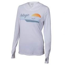 PELAGIC Women's Twilight Aquatek Hooded Shirt