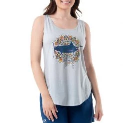 GUY HARVEY Women's Bill Mandala Tank Top