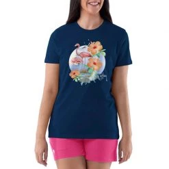 GUY HARVEY Women's Flamingos & Friends Shirt