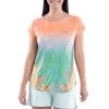 GUY HARVEY Women's Birds of Paradise Tech Shirt