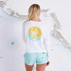 SALTY CREW Women's Club Salty Crop Shirt