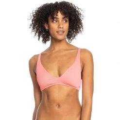 ROXY Women's Love The Oceana Triangle Bikini Top